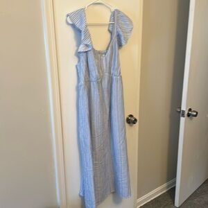 NWT Time and Tru dress with pockets & adjustable straps with buttons size XL